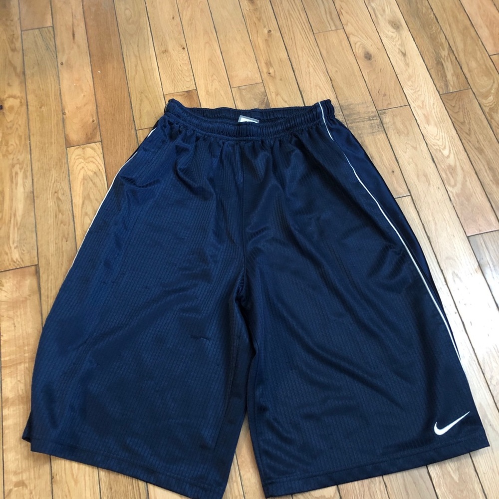 Nike boys navy blue shorts